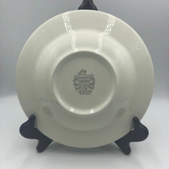 Vintage Pagnossin Made in Italy Set 4 Soup Salad Cereal Bowls Ironstone Trevis - Picture 4 of 9